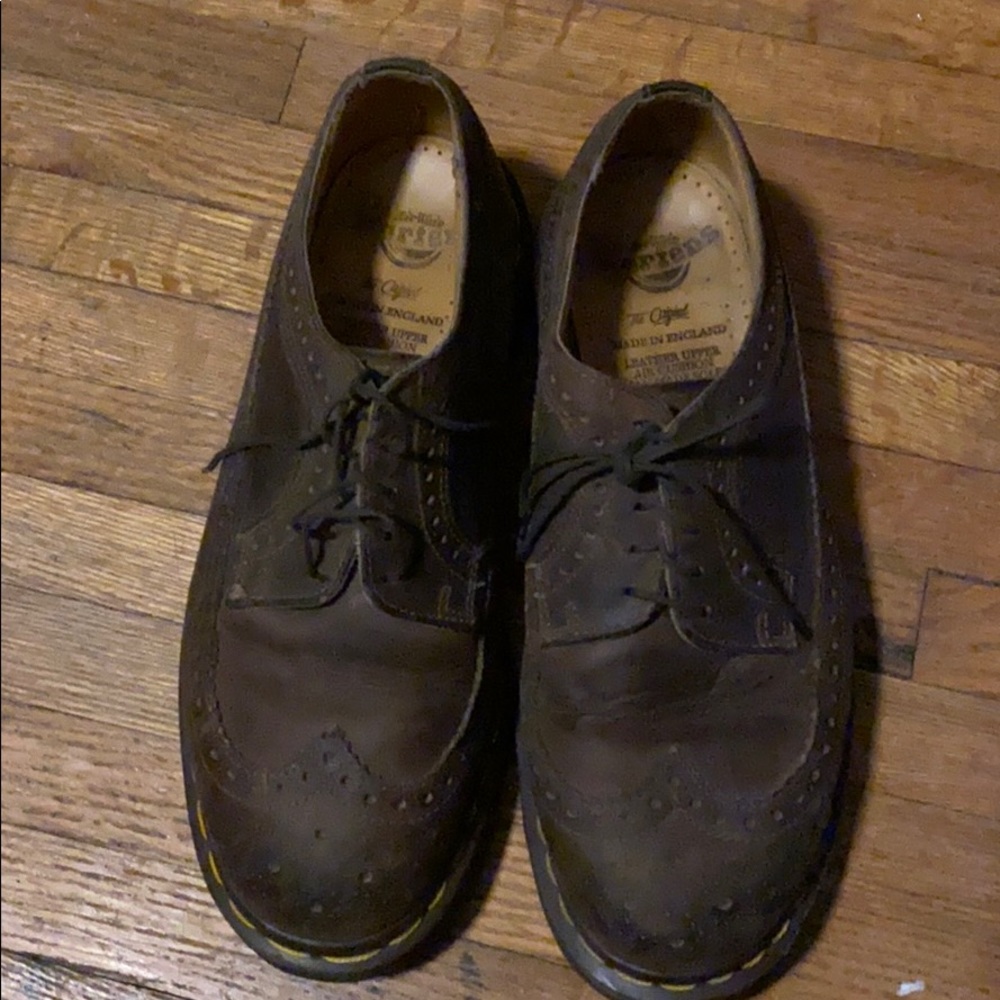 Dr. Martens wingtip shoes